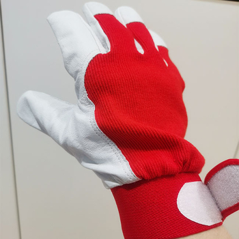 FK márkájú disznóbőr munkakesztyűk kertészeti metszéshez és hegesztéshez, légáteresztő, kopásálló