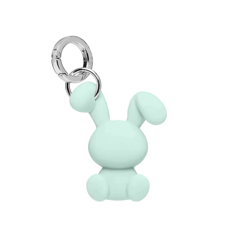 Case силиконова висулка за телефон с форма на зайче, ръчна изработка, декоративен аксесоар