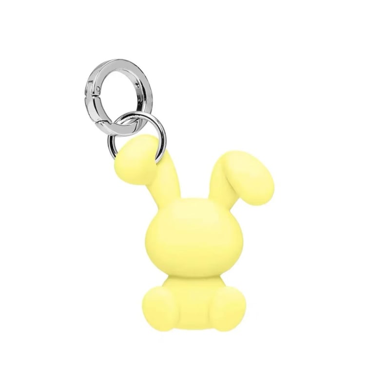 Case силиконова висулка за телефон с форма на зайче, ръчна изработка, декоративен аксесоар