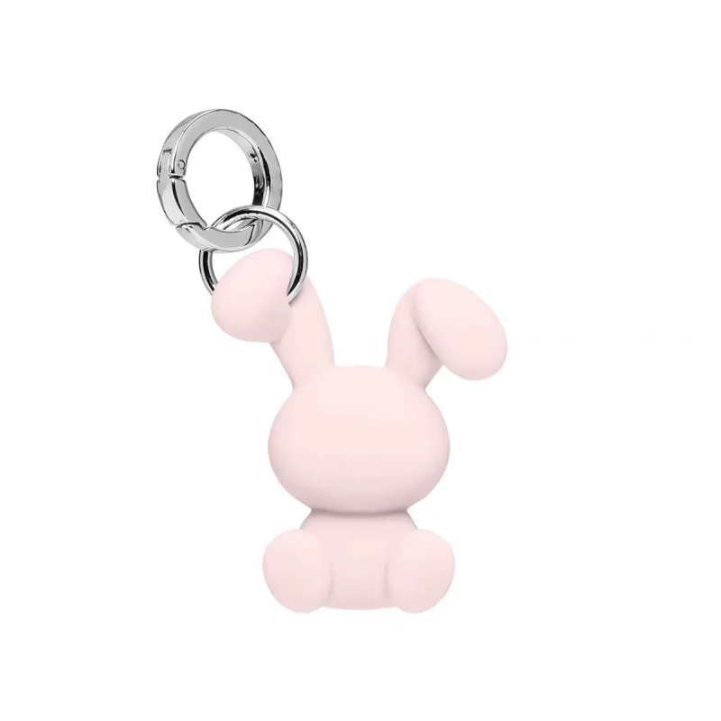 Case силиконова висулка за телефон с форма на зайче, ръчна изработка, декоративен аксесоар