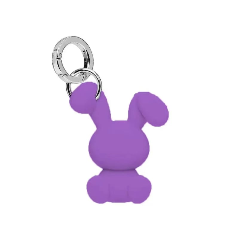 Case силиконова висулка за телефон с форма на зайче, ръчна изработка, декоративен аксесоар