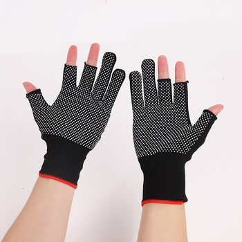 Neklizajuće rukavice za ribolov, troprstni dizajn, prozračne i otporne, duljina 5–30 cm