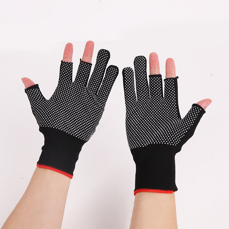 Neklizajuće rukavice za ribolov, troprstni dizajn, prozračne i otporne, duljina 5–30 cm