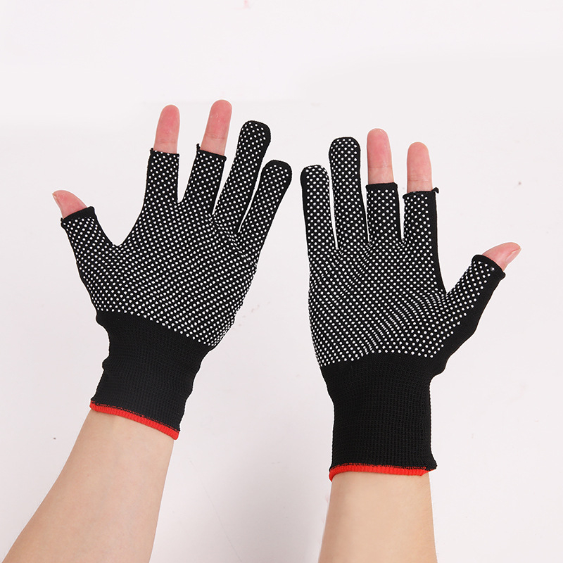 Neklizajuće rukavice za ribolov, troprstni dizajn, prozračne i otporne, duljina 5–30 cm