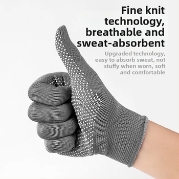 Virtuves cimdi: 6 pāri, neilons, augsta temperatūras izturība, mūsdienīgs minimālisma stils, uzsākts 2024