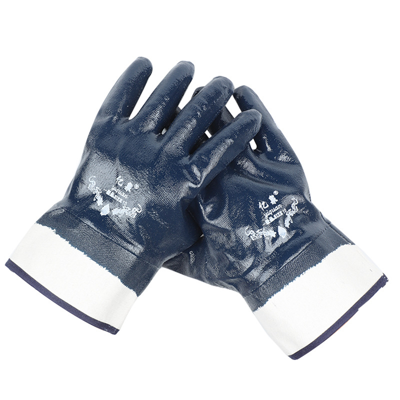 Nitril védő kesztyűk – olajálló, kopásálló, csúszásmentes, 120 g, Márka Yiquan