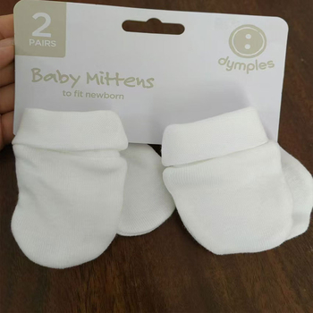 Минималистична шапка за бебета от чист памук за новородени (0–1 години) – зима 2024