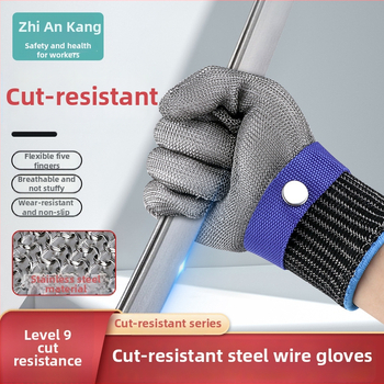 Pjūviui atsparios pirštinės Job Health, pramoninei naudojimui, svoris 10