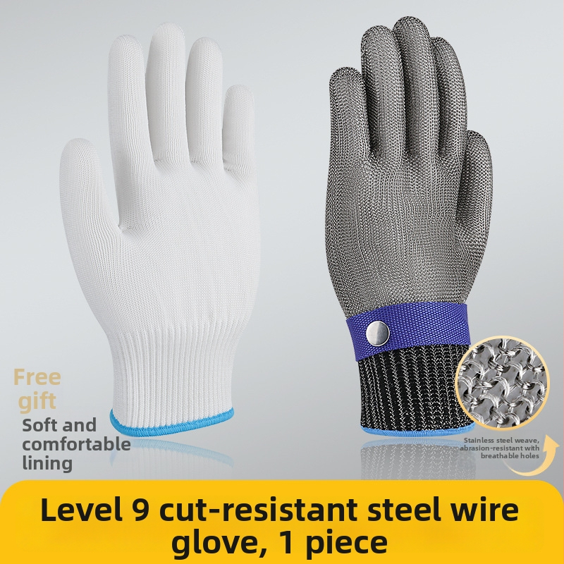 Pjūviui atsparios pirštinės Job Health, pramoninei naudojimui, svoris 10