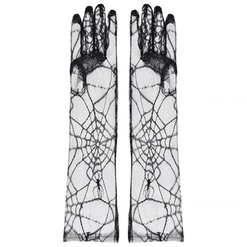 Αντι-UV μανίκια για μπράτσα με σχέδιο ιστού αράχνης, μακριά μανίκια, 100% πολυεστέρας, ύφασμα οξικού οξέος, Γαλλικό ρετρό στυλ, Καλοκαίρι 2023