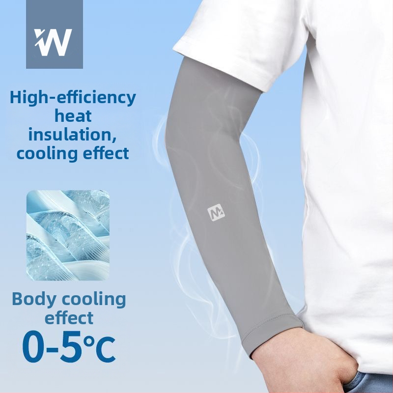 Manșete cu protecție UV Ice Silk – Nylon, Vară 2024, 71–80% material principal, Stil Fresh and Sweet