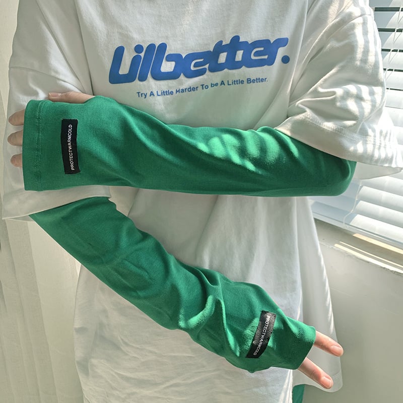 Γάντια με UV προστασία, στυλ Wind Punk, χαλαρή γραμμή, κορδόνι, βαμβάκι 71-80%