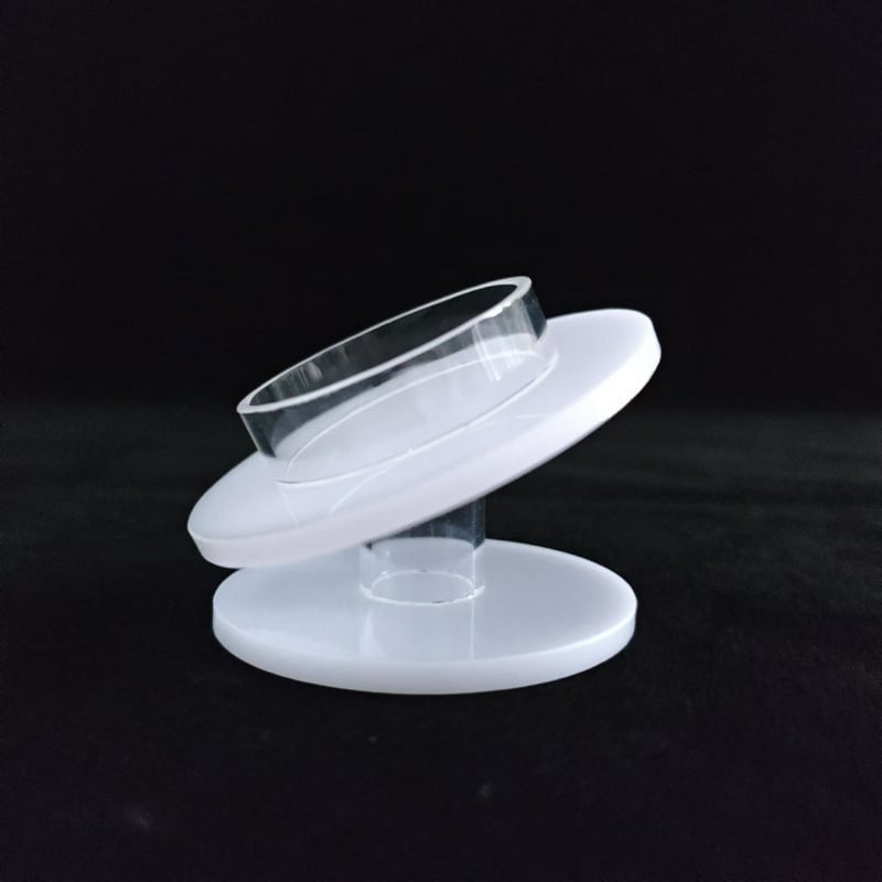 Стойка за гривни за показване – двуслойна, арт стил, пролет 2025