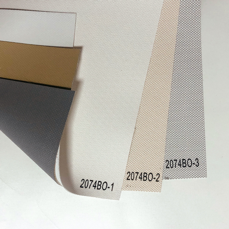 B1 tulekindlad rulood — polüester + PVC, kohandatavad, kontoritele ja ärihoonetele, varjutuse variandid 0%, 1%, 3%, 5%, täielik varjutus / läbipaistev / osaline