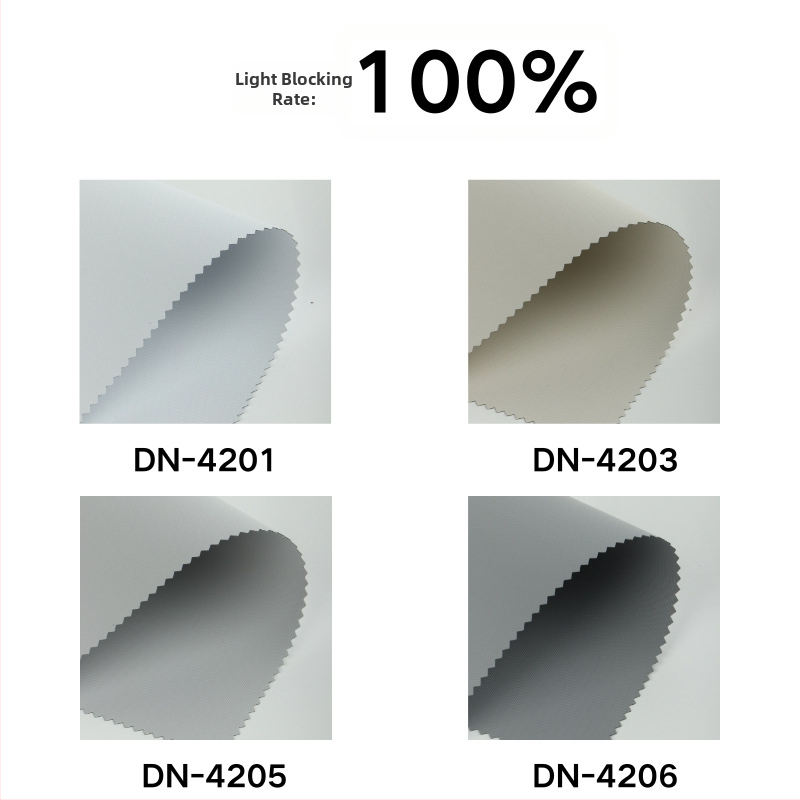 B1 tulekindlad rulood — polüester + PVC, kohandatavad, kontoritele ja ärihoonetele, varjutuse variandid 0%, 1%, 3%, 5%, täielik varjutus / läbipaistev / osaline