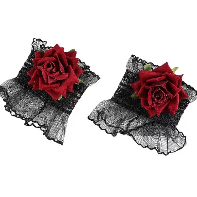 Čipkasti ukras za zapešće s motivom cvijeta — ženski dodatak u stilu Ins