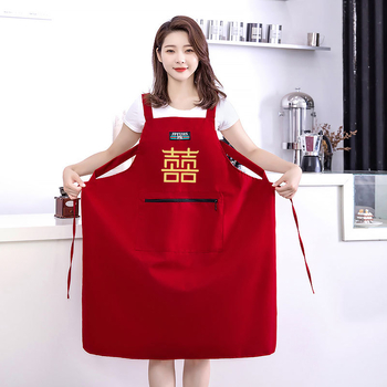 Set șorțuri fără mâneci, impermeabil, anti-murdărie, pentru nunți cu logo personalizat