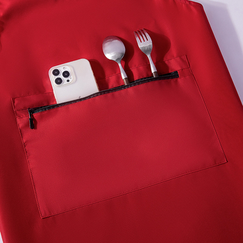 Set șorțuri fără mâneci, impermeabil, anti-murdărie, pentru nunți cu logo personalizat