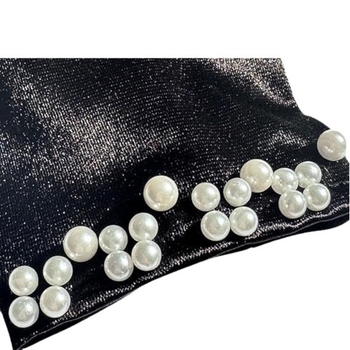 Vjenčane rukavice s bisernim perlama, saten, originalni dizajn