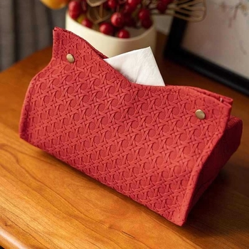 Ādas salvetes kārba, ūdensizturīga un daudzfunkcionāla, modelis: salvetņu maisiņš, stils: moderns minimālisms, piemērota automašīnai, dzīvojamai istabai un vannas istabai