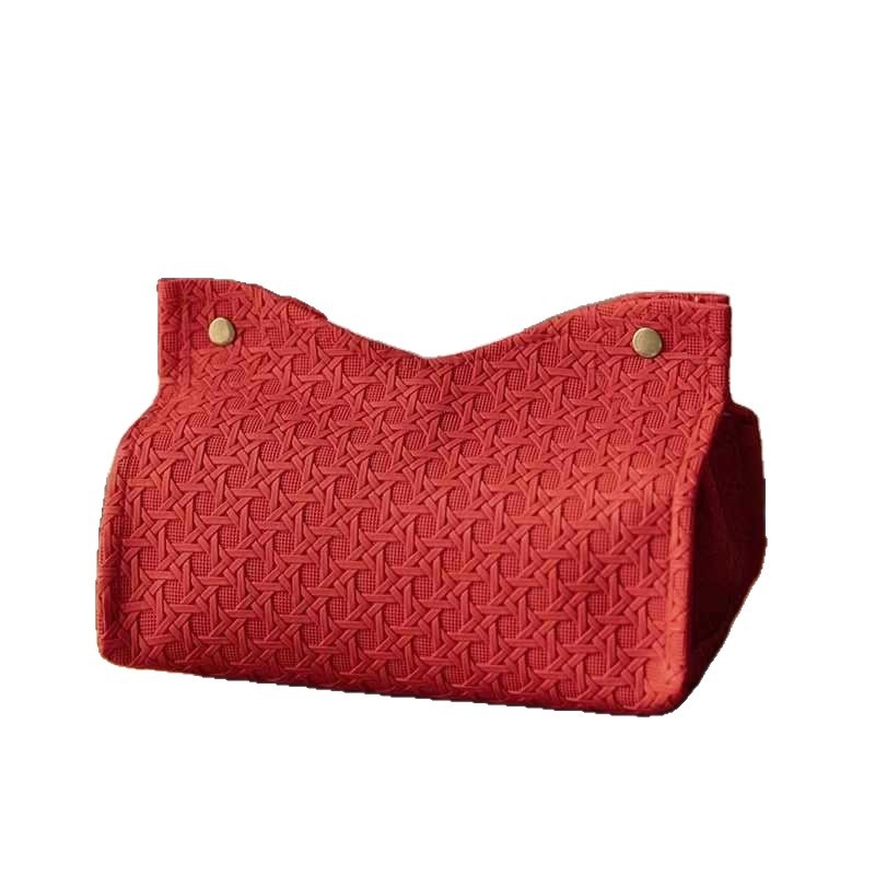 Ādas salvetes kārba, ūdensizturīga un daudzfunkcionāla, modelis: salvetņu maisiņš, stils: moderns minimālisms, piemērota automašīnai, dzīvojamai istabai un vannas istabai