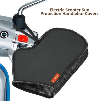 Γάντια ποδηλασίας με προστασία από τον ήλιο, μακριά μανσέτα; Υλικά: Oxford ύφασμα, αλουμινό φιλμ, μαργαριριώδες βαμβάκι; λεπτά; για άσκηση, μετακινήσεις και ποδηλασία