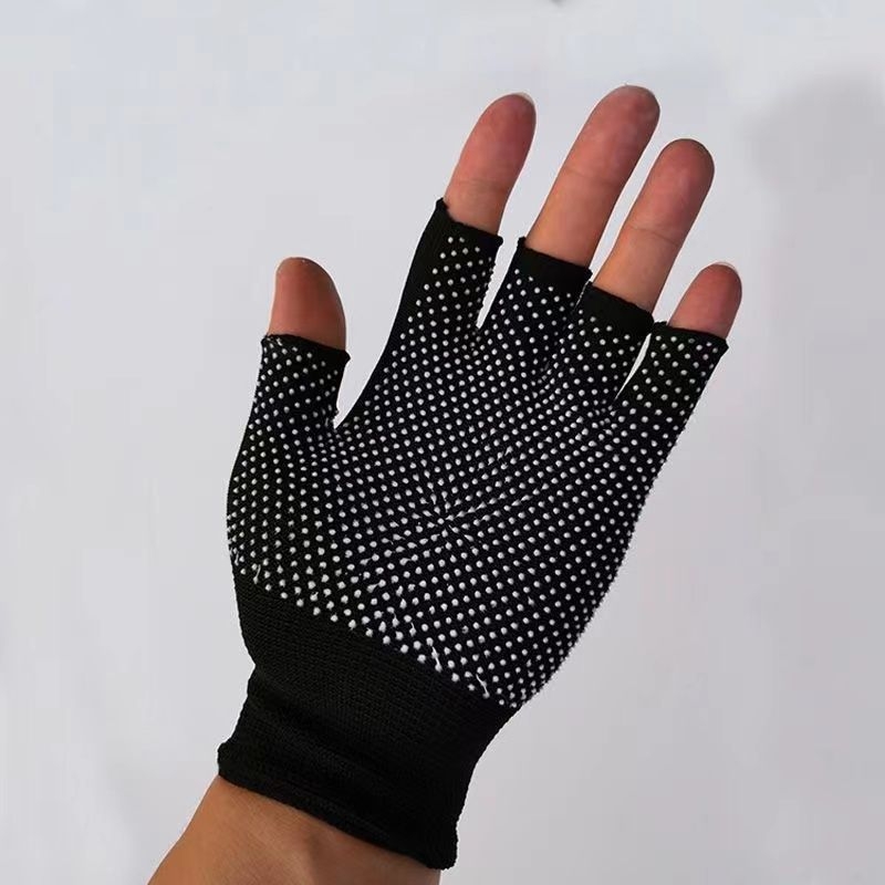 Unisex γάντια με μισό δάχτυλο, νάιλον, διαπνέοντα, αντιολισθητικά, προστασία από τον ήλιο, ανθεκτικά, για ψάρεμα, γυμναστική, ποδηλασία, ορειβασία και εργασία