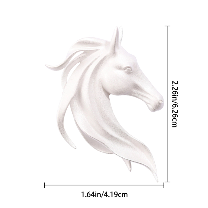 Broșă Le good cu cap de cal - Cupru cu zirconiu, electroplacare, stil lux ușor, accesoriu unisex