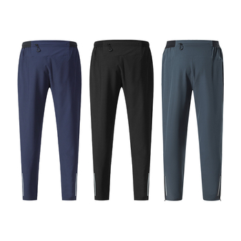 Pantaloni sport pentru bărbați, uscare rapidă, croi lejer, respirabili, talie medie, pentru alergare și antrenament