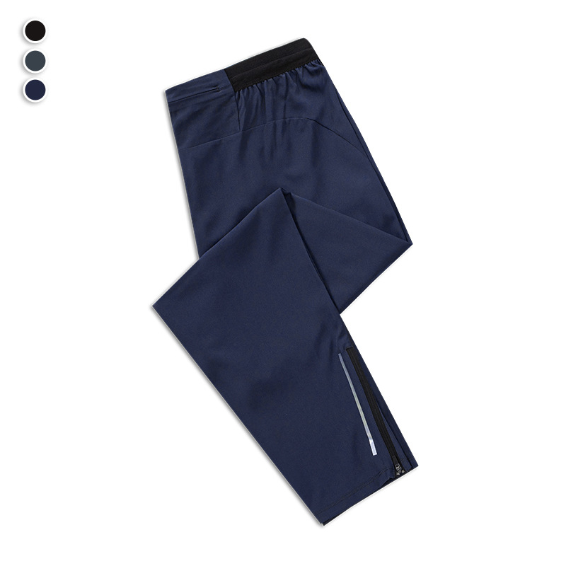 Pantaloni sport pentru bărbați, uscare rapidă, croi lejer, respirabili, talie medie, pentru alergare și antrenament