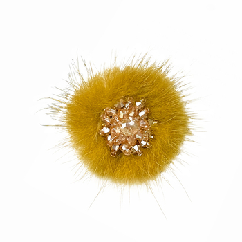 Geometrijska broš iz legure, s dijamantnim ugradnjama, fiksna funkcija