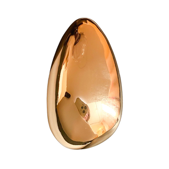 Broš iz legure, kapkovitog oblika — elegantan, svestran dodatak s elektroplatiranom završnom obradom