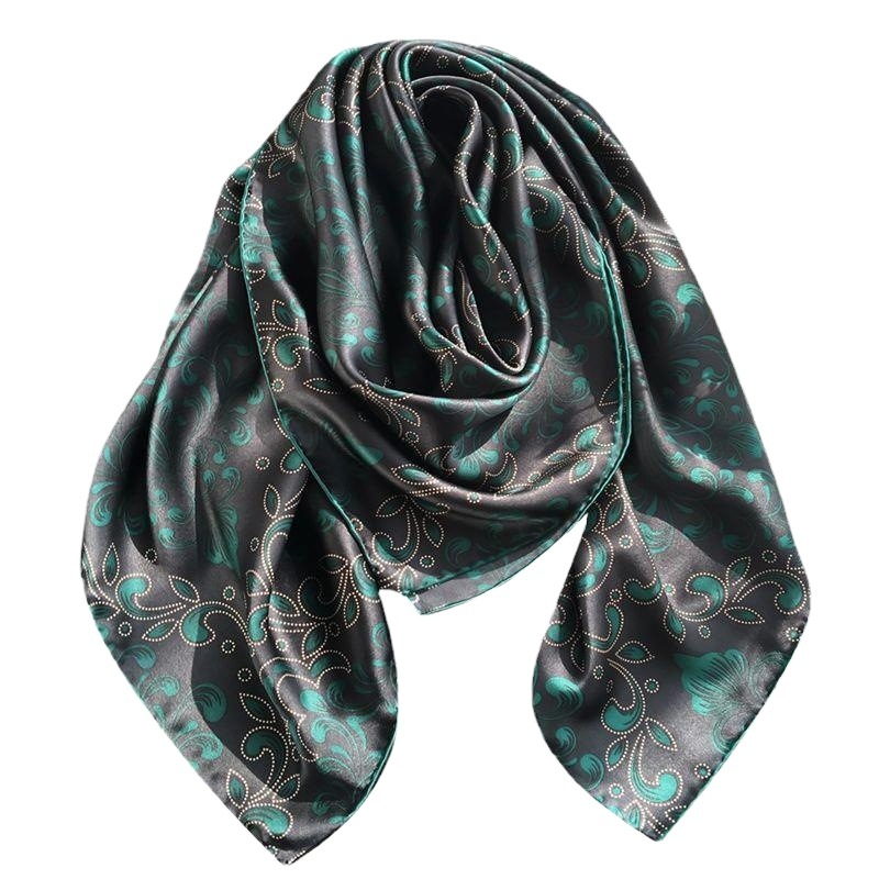 Tick Tick Story svileni četvrtasti šal, Hangzhou podrijetlo, Pogodan za proljeće, ljeto i jesen