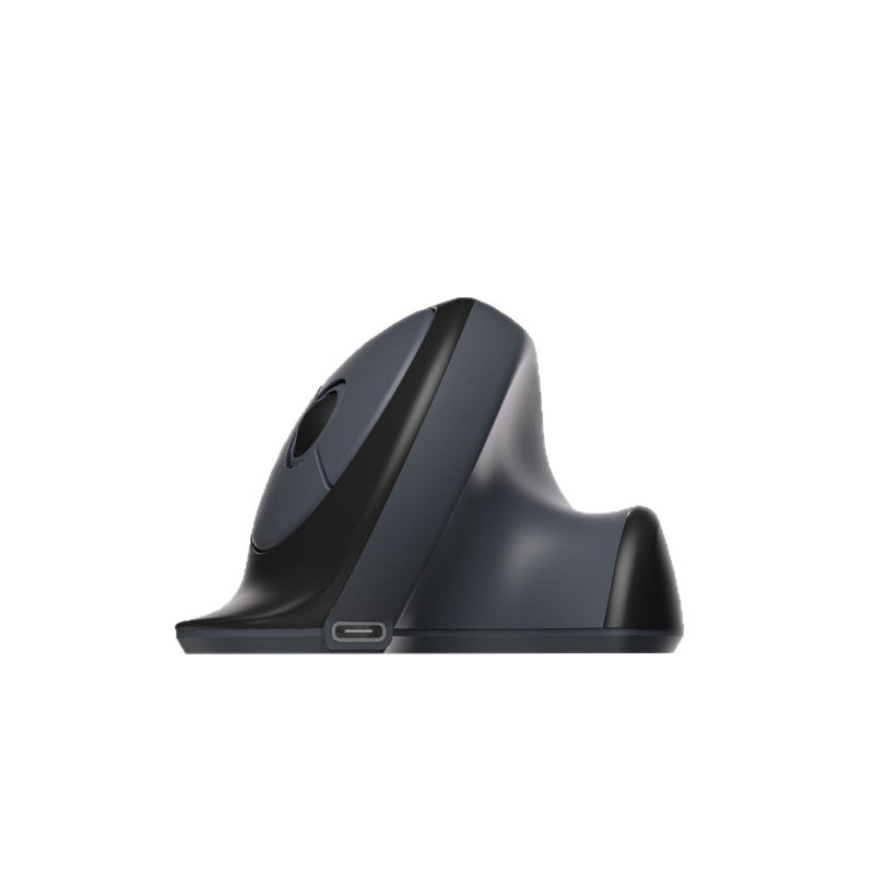 Mouse vertical ergonomic, cu 4 butoane, conectivitate Bluetooth, încărcare Type-C, plug-and-play suport