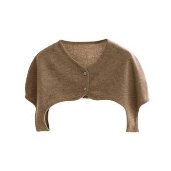 Дамски шал от 100% кашмир — есенно-зимен сезон, жакардова плетка, държи топло