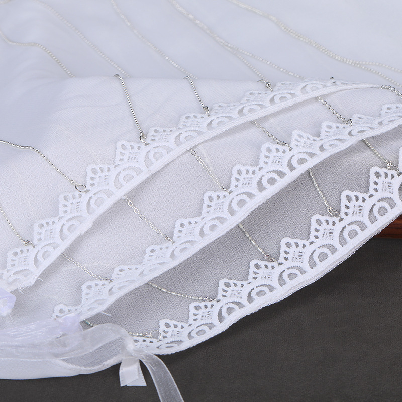 Hanfu skara su saulės apsauga, ausyse kabančios siūlės, veido uždangalas — senovinio stiliaus kostiumo aksesuaras ir šokių rekvizitas, pavasaris 2022