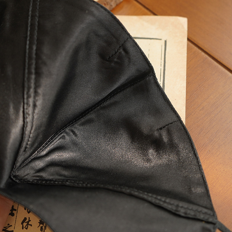 Kaukė su UV apsauga, naujas kinų stilius, dalinai uždengta, šilko audinys, 2025 m. pavasaris