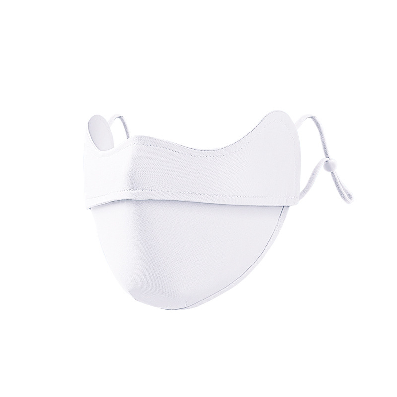 Vanjska maska za lice s UV zaštitom, 3D prozračna konstrukcija i zaštita vrata - brzo sušenje, ultra lagana, zaštita od sunca, najlon materijal