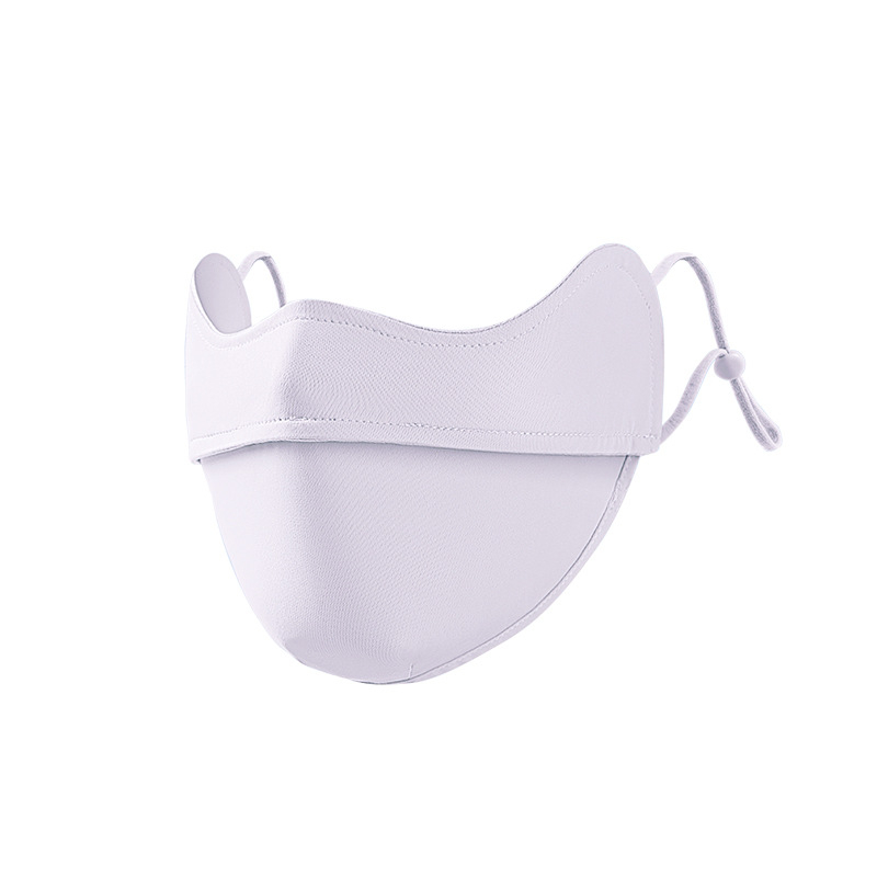 Vanjska maska za lice s UV zaštitom, 3D prozračna konstrukcija i zaštita vrata - brzo sušenje, ultra lagana, zaštita od sunca, najlon materijal