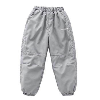 Bērnu ziemas bikses: poliesters, īss griezums, silti zēniem 7–12 gadi