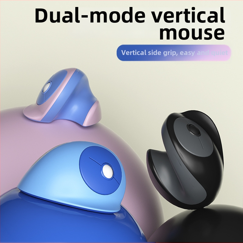 Ergonomisks vertikālais pele ar Bluetooth Type-C uzlādi, 4 pogas, Modelis 891, Plug-and-Play