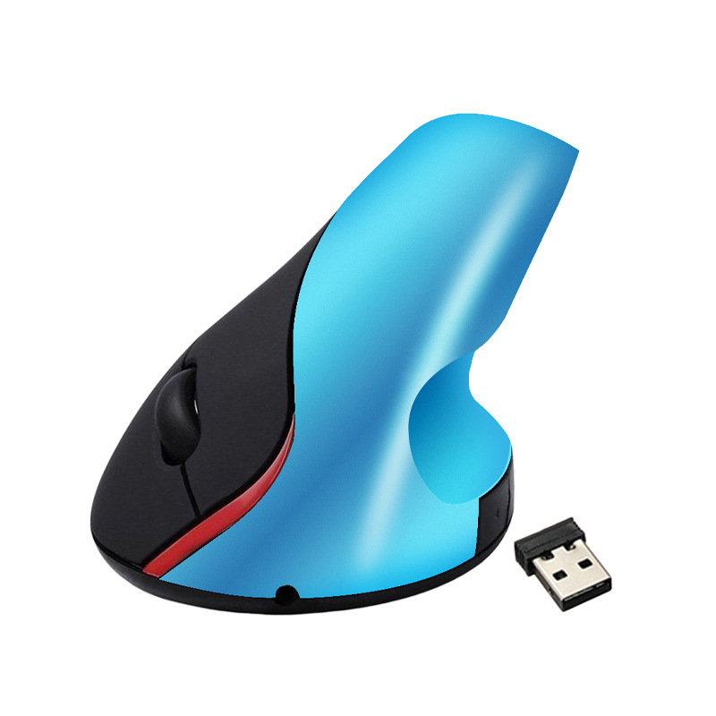 Mouse vertical ergonomic fără fir, Bluetooth dual-mode, 4 butoane, model 891, greutate 118 g