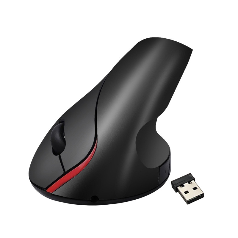 Mouse vertical ergonomic fără fir, Bluetooth dual-mode, 4 butoane, model 891, greutate 118 g