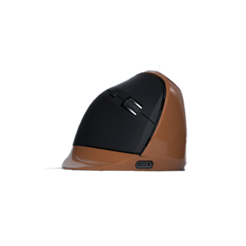 Mouse vertical ergonomic fără fir, Bluetooth dual-mode, 4 butoane, model 891, greutate 118 g