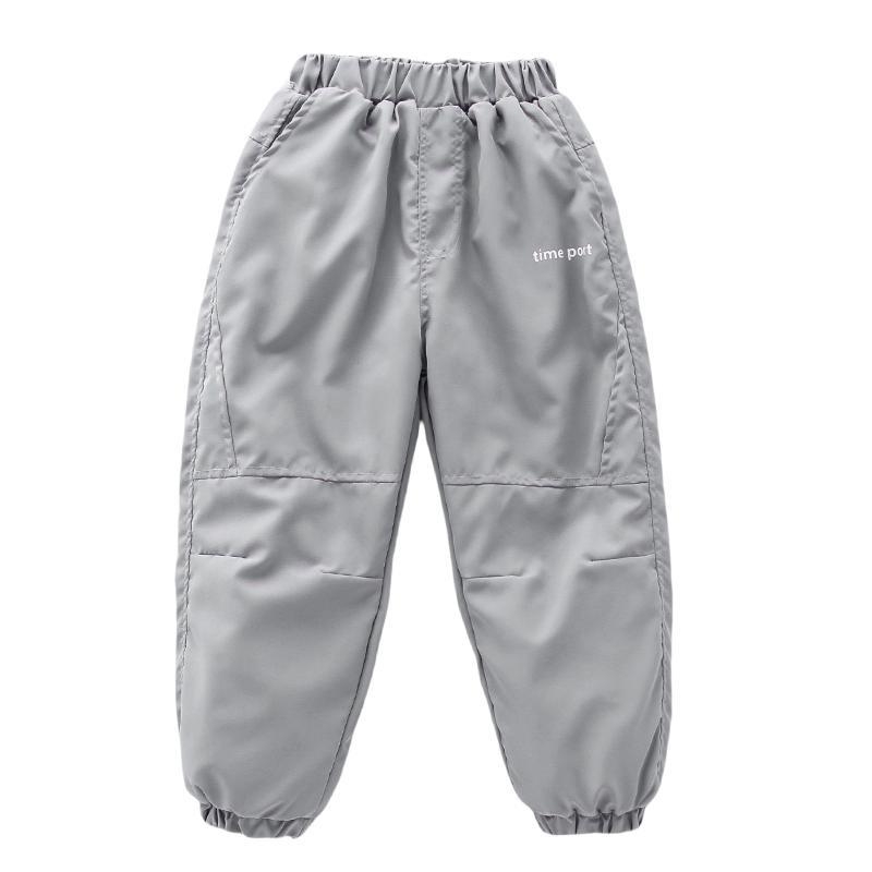 Детски панталони за пролет/есен — топли полиестер, за момчета на възраст 7–12 г