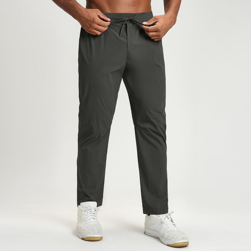 Unisex sportske hlače za outdoor aktivnosti, brzo se suše, prozračne, materijal najlon/spandeks 88%/12%, sve sezone, srednje visine struka, redovit kroj