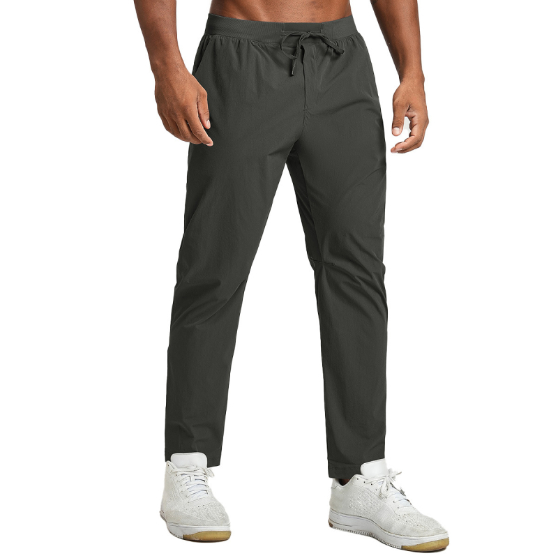 Unisex sportske hlače za outdoor aktivnosti, brzo se suše, prozračne, materijal najlon/spandeks 88%/12%, sve sezone, srednje visine struka, redovit kroj