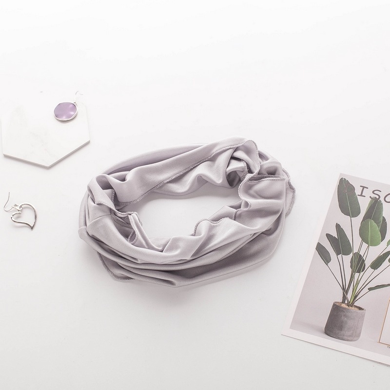 Mască facială din mătase de mulberry pentru protecție solară – voal parțial pentru față și gât, ușoară și respirabilă