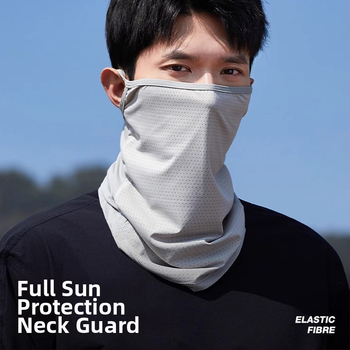Unisex veido kaukė nuo saulės, kvėpuojantis nailono audinys, UV apsauga, pilnas veido uždengimas, 2025 m. pavasaris