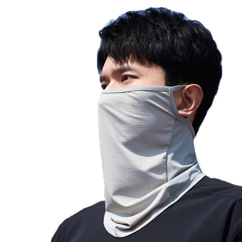 Unisex veido kaukė nuo saulės, kvėpuojantis nailono audinys, UV apsauga, pilnas veido uždengimas, 2025 m. pavasaris